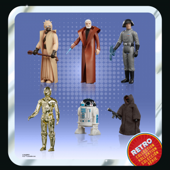 Actionfiguren-Sechserpack Retro Collection Exclusive, Star Wars: Episode IV, 10 cm