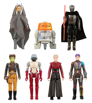 Actionfiguren Retro Collection Wave 8 Closed Case, Star Wars: Ahsoka, 10 cm