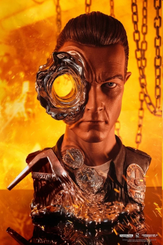 T-1000 Art Mask 1:1, Terminator 2 - Tag der Abrechnung, 44 cm