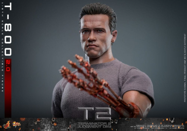 T-800 (2.0) Actionfigur 1:6 Movie Masterpiece Series, Terminator 2, 32 cm