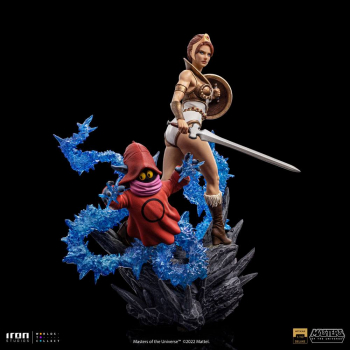 Teela & Orko Statue 1:10 Art Scale Deluxe, Masters of the Universe, 36 cm