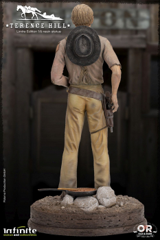 Terence Hill Statue 1/6 Old & Rare, They Call Me Trinity, 35 cm