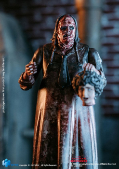 Leatherface (Slaughter Version) Actionfigur 1:18 Exquisite Mini, Texas Chainsaw Massacre (2022), 11 cm