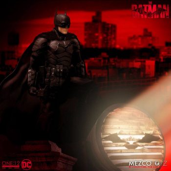 Batman Actionfigur 1:12 Mezco, The Batman, 17 cm