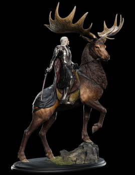 Thranduil on Elk Statue