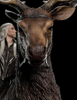 Thranduil on Elk Statue