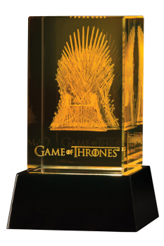 Iron Throne 3D Glass Etching