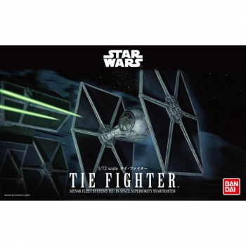 TIE Fighter 1:72, Star Wars Modellbausatz von Bandai