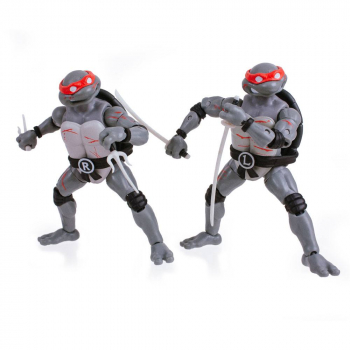 Battle Damaged TMNT Actionfiguren 4er-Pack BST AXN Exclusive, Teenage Mutant Ninja Turtles, 13 cm