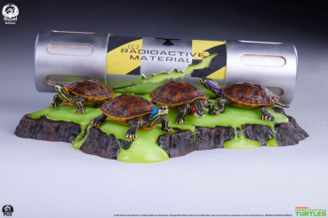 TMNT: Origins Diorama-Statue 1:1, Teenage Mutant Ninja Turtles, 13 cm