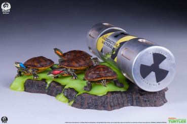 TMNT: Origins Diorama-Statue 1:1, Teenage Mutant Ninja Turtles, 13 cm