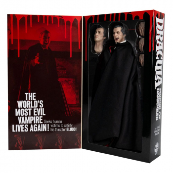 Dracula Action Figure 1/6 Hammer Horror, Dracula: Prince of Darkness (1966), 33 cm