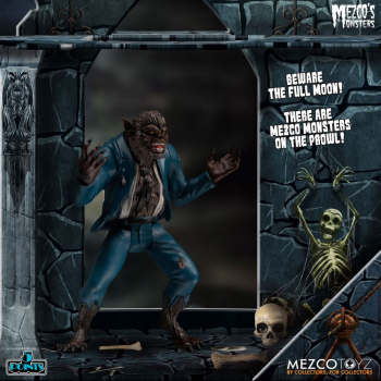 Tower of Fear Action Figures 5 Points Deluxe Box Set, Mezco's Monsters, 9 cm