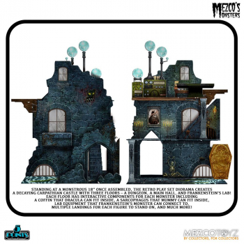 Tower of Fear Actionfiguren 5 Points Deluxe Box Set, Mezco's Monsters, 9 cm