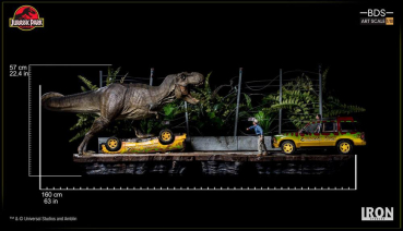 T-Rex Attack Diorama