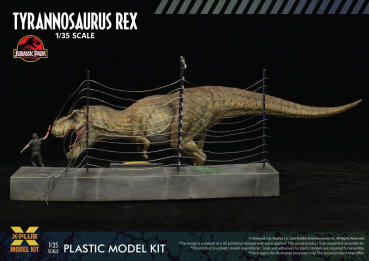 Tyrannosaurus Rex Modellbausatz 1:35, Jurassic Park