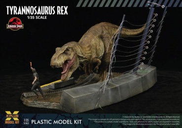 Tyrannosaurus Rex Modellbausatz 1:35, Jurassic Park