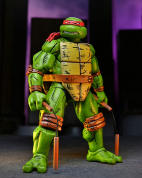 Turtles (Mirage Comics) Actionfiguren 4er-Pack, Teenage Mutant Ninja Turtles, 18 cm