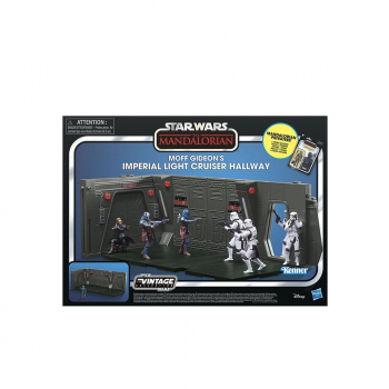 Moff Gideon's Imperial Light Cruiser Hallway Playset Vintage Collection, Star Wars: The Mandalorian