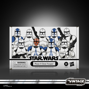 Phase II Clone Trooper Action Figure 4-Pack Vintage Collection Exclusive, Star Wars: Ahsoka, 10 cm