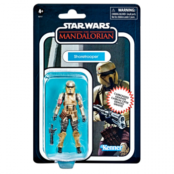 Shoretrooper Action Figure Vintage Collection Carbonized Exclusive, Star Wars: The Mandalorian, 10 cm