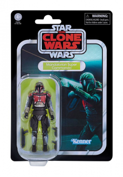 Mandalorian Super Commando Actionfigur Vintage Collection VC243, Star Wars: The Clone Wars, 10 cm