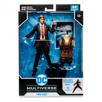 Two-Face (Harvey Dent) Actionfigur DC Multiverse, The Dark Knight Trilogy, 18 cm