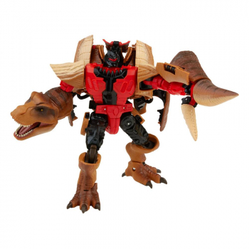 Tyrannocon Rex & Autobot JP93 Actionfiguren-Doppelpack Transformers x Jurassic Park Mash-Up, 18 cm