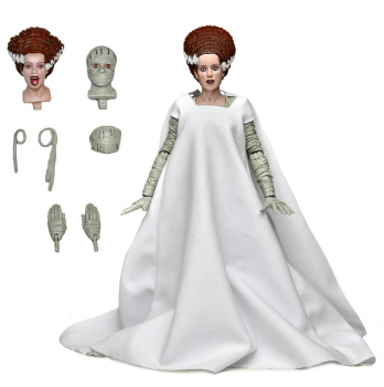 Ultimate Bride of Frankenstein (Color) Action Figure, Universal Monsters, 18 cm