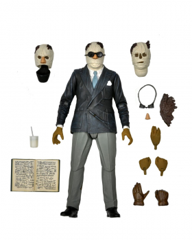 Ultimate Invisible Man Action Figure, Universal Monsters, 18 cm