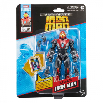 Ultimate Iron Man Actionfigur Marvel Legends Retro Collection, 15 cm