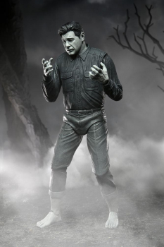 Ultimate The Wolf Man (Black & White) Actionfigur, Universal Monsters, 18 cm