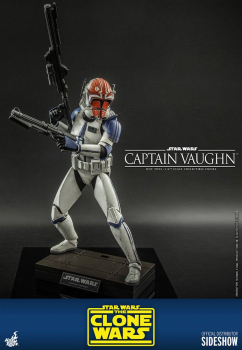 Captain Vaughn Actionfigur 1:6 Television Masterpiece Series, Star Wars: The Clone Wars, 30 cm