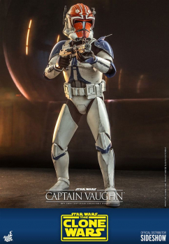 Captain Vaughn Actionfigur 1:6 Television Masterpiece Series, Star Wars: The Clone Wars, 30 cm