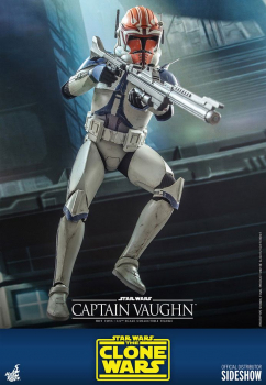 Captain Vaughn Actionfigur 1:6 Television Masterpiece Series, Star Wars: The Clone Wars, 30 cm