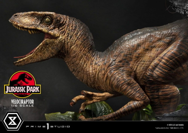 Velociraptor Attack Statue 1:6 Legacy Museum Collection, Jurassic Park, 38 cm