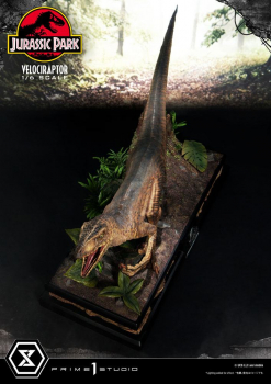 Velociraptor Attack Statue 1:6 Legacy Museum Collection, Jurassic Park, 38 cm