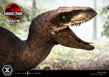 Velociraptor Attack Statue 1:6 Legacy Museum Collection, Jurassic Park, 38 cm