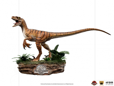 Velociraptor Statue 1:10 Art Scale Deluxe, Vergessene Welt: Jurassic Park, 18 cm