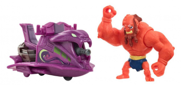 Beast Man & War Sled Actionfigur MOTU Eternia Minis, Masters of the Universe: Revelation