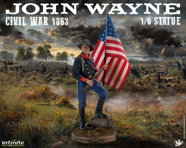 John Wayne (Civil War 1863) Statue 1/6, 48 cm