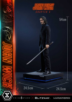 John Wick Statue 1:4 Premium Masterline Series, John Wick: Kapitel 4, 54 cm