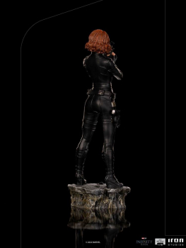 Black Widow (Battle of NY) Statue Art Scale 1/10 Battle Diorama Series Infinity Saga, The Avengers, 19 cm