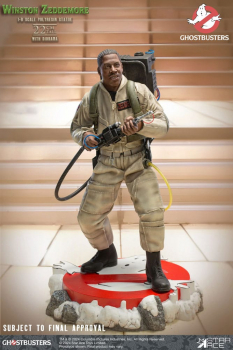 Winston Zeddemore Statue 1:8, Ghostbusters, 22 cm