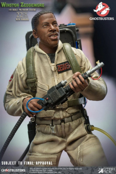 Winston Zeddemore Statue 1/8, Ghostbusters, 22 cm