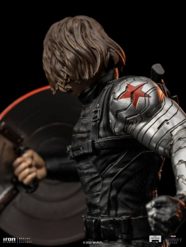 Winter Soldier Statue Art Scale 1:10 Battle Diorama Series Infinity Saga, 20 cm