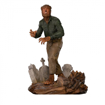 The Wolf Man Statue 1:10 Art Scale Deluxe, Universal Monsters, 21 cm