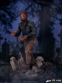 The Wolf Man Statue 1/10 Art Scale Deluxe, Universal Monsters, 21 cm