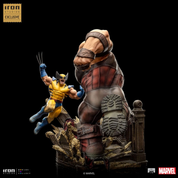 Wolverine vs. Juggernaut Statue 1:10 Art Scale Battle Diorama Series Exclusive, Marvel, 30 cm