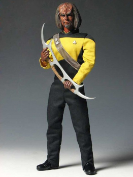 Lieutenant Commander Worf Action Figure 1/6, Star Trek: The Next Generation, 30 cm